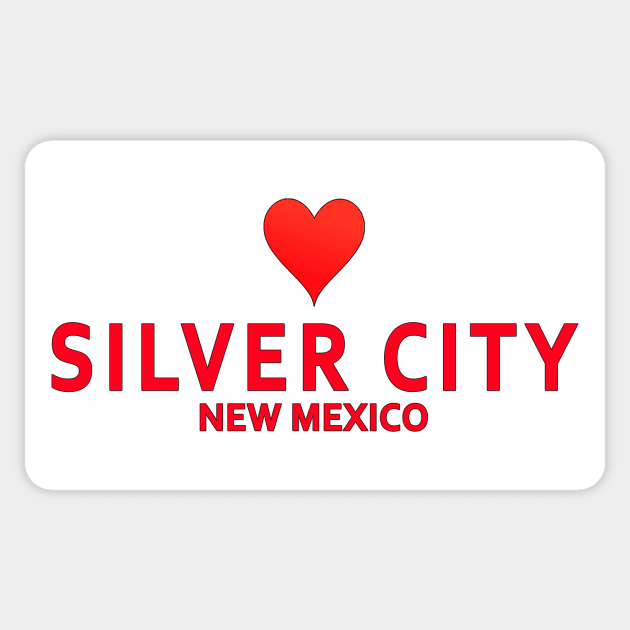 Silver City New Mexico Sticker by SeattleDesignCompany